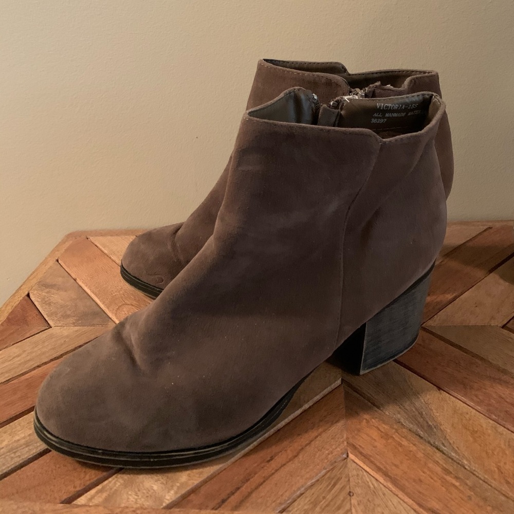 Taupe Booties - Picture 3 of 5